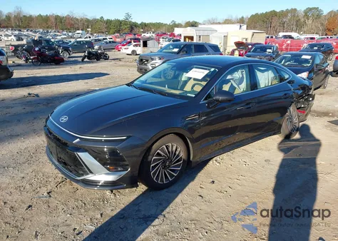 2025 Hyundai Sonata Hybrid Limited from USA, damaged, VIN KMHL54JJ2SA126947